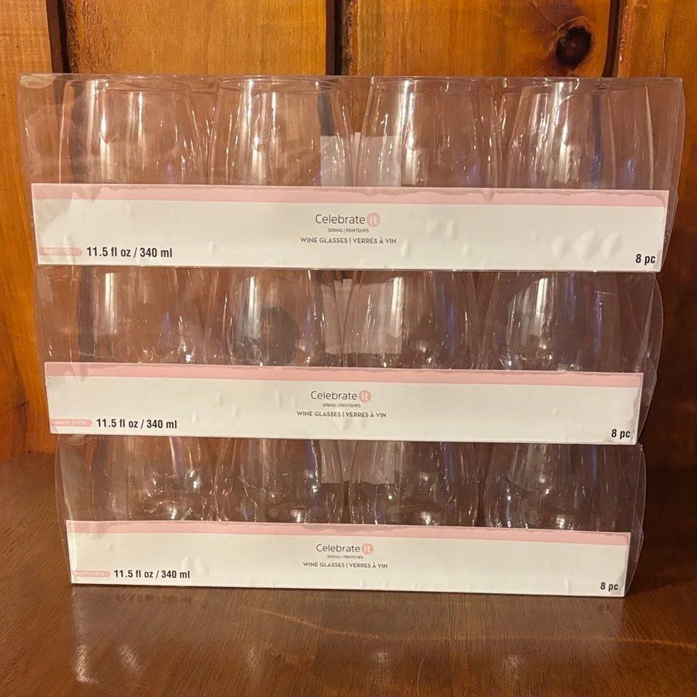 Light Pink Plastic Cups